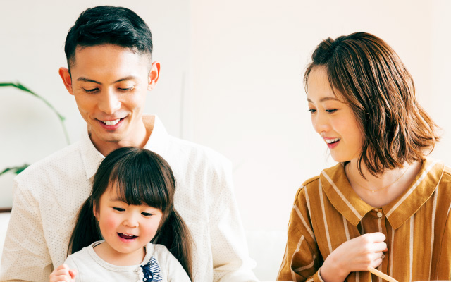 家族の写真